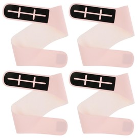 SHASUXTING SHASUXTING 4Pcs Neck Essential Oil Pack Set Washable Reusable Essential Oil Wrap Mess-Free Neck Oil Pack Adjustable Soft Pink Oil Pack Leakproof Oil Pack Wrap for Neck 22x3inch
