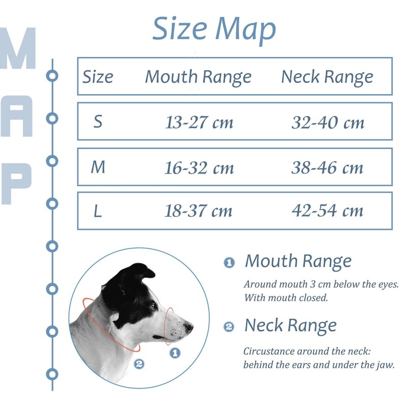 Dog Head Collar with Padded Fabric, Head Harness for Dogs,