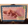 STARBUCKS CARD 2021 " HAPPY HOLIDAYS STAMP " GREAT PRICE