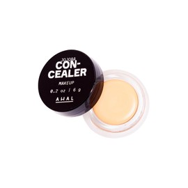 AHAL - Corrector con Jojoba y Extractos de Coco, Cobertura Media a Alta, Ideal para Ojeras, Imperfecciones y Todo Tipo de Piel, Hidratación Suave y Natural, 7g (01, 7g)
