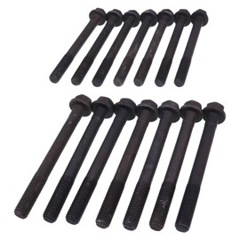 ZTUOAUMA 14X Cylinder Head Bolts 129150-01200 Compatible with Yanmar 4TNE84 4TNE88 4TNV84 4TNV84T 4TNV88 3TNV88 3TNV84 3TNE88 3TNE84 3JH3E Komatsu 4D84-2 Engines