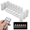 Candle Light Safe Reusable Simulated Flameless LED Candles Light for