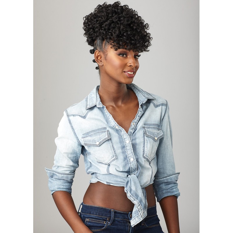 Sensationnel Curls Kinks & CO CURLY 3B-3C Instant Drawstring Ponytail