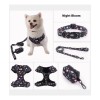 Kit Arnes Pechera Correa Collar Perros Ajustable