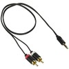 Elecom DH-MWRN05 Stereo Mini Pin Plug (L-R), Extra Fine/Gold Plated,