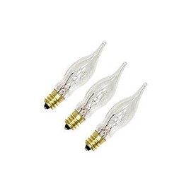 Westinghouse Flame Tip Incandescent Lamp 7-1/2 W Candelabra Clear Card Card Of 3