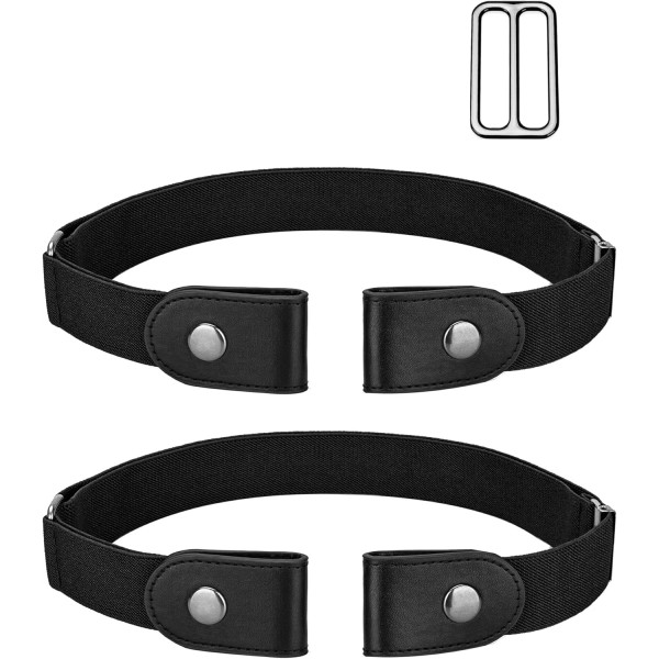 Does not apply No Buckle Women Men Stretch Belt, Invisible