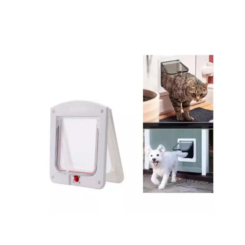 출입문 강아지 방묘문 추천템 고양이 방묘창 펫도어 인기 안전문 [화이트]