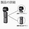 12pcs Black Helmet Light Clips for Construction Headlight Fixed Headlight