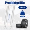 LBJFYHJN 2 Stück Reifenheber, 300mm Reifenheber Fahrrad, Metall Montierhebe Reifenmontage