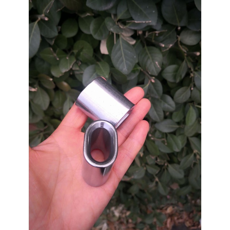 JY-MARINE Cable Ferrule,Stainless Steel 316 Crimping Loop Sleeve for Wire