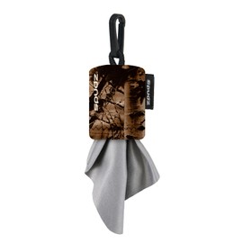 SPUDZ Ultra | Microfiber Cloth Screen Cleaner and Lens Cleaner | Closable Bottom | Stealth Bronze | 6 x 6 Inches