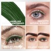 Máscara de pestañas Green Lash, resistente al agua, de larga