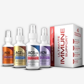 Results RNA – Ultimate Immune Support System – ACS 200 Silver/ACZ Nano Zeolite/ACG Glutathione/ACN Neuro (2 oz)