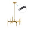 MECCANIXITY Sloped Ceiling Adapter 180/355 Degree Swivel, for Chandelier Ceiling