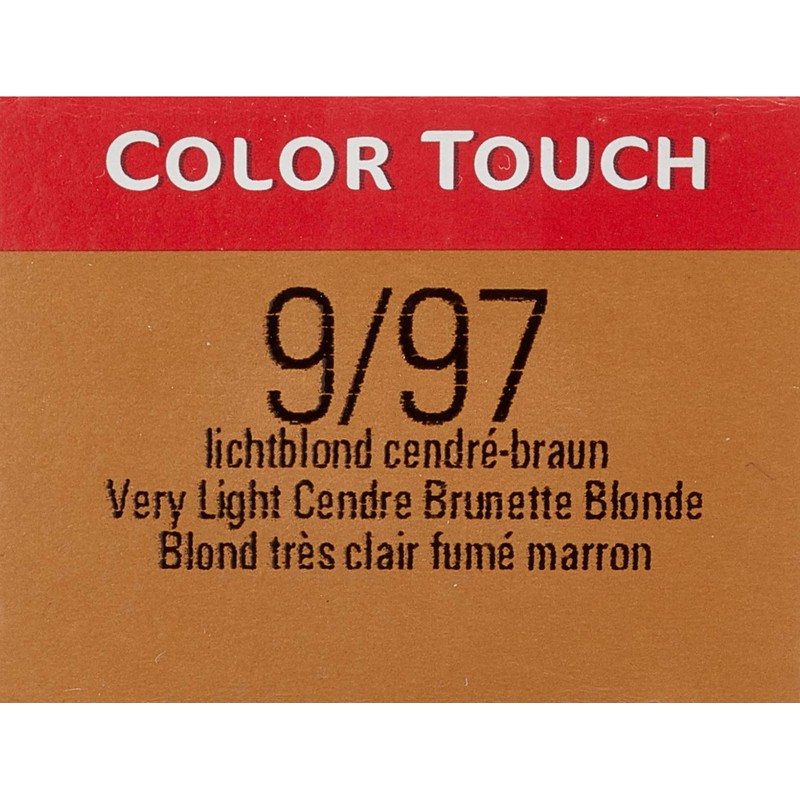 Wella Color Touch Rich Naturals 9/97 lichtblond cendrÃ©, braun, 1er