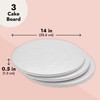 Juvale 14-Inch Round Cake Drums - Sturdy Base Support &
