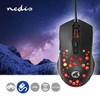 NEDIS Gaming Mouse - Wired - 800/1200 / 2400/3200 /
