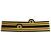 handembroideryuk Royal Navy Lt Lieutenant Rank Wire Cuff Sleeve, Two