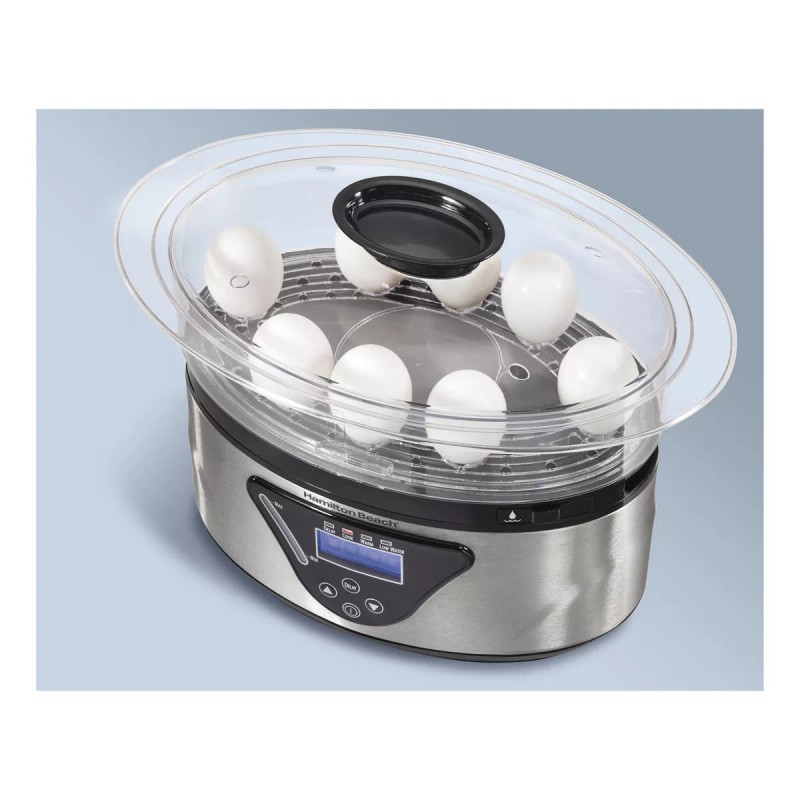 Hamilton Beach Vaporera Digital Alimentos 5.2l Plata 37530z Hamilton Beach