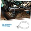 Alipis Exhaust Tacking Band Motorcycle Exhaust Clamp for Secure Fit