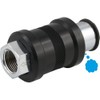 Fittingteile Hand Slide Valves Nickel-Plated Brass with Forced Ventilation Shut-off