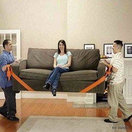 Heavy-Duty Furniture Moving Straps / Power Lift Belt Sofa Moving