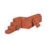 Acacia Grove Mini Red Bricks, 1:6 Scale (16 Pack)
