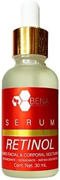 Serum Facial Retinol Y Acido Hialuronico Con Vitamina E Bena