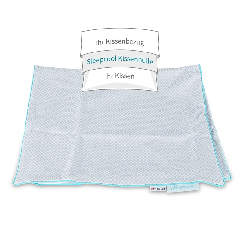SleepCOOL. Cooling Cushion Cover 40 x 80 cm Cool Xtra
