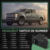 VORGENS Headlight Switch, Fit for Ford F-250/ F-350/ F-450/ F-550