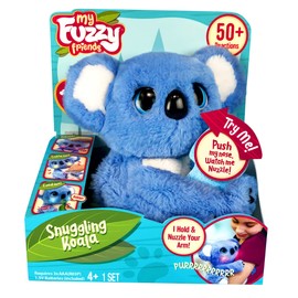 Joy Toy Fuzzy Friends Interactive Plush Koala in Gift Box 22.7 x 13.5 x 25.4 cm