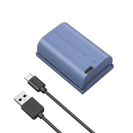 SMALLRIG Batteria LP-E6P, batteria USB-C sostitutiva da 2520 mAh per Canon EOS R5 Mark II, R6 Mark II, R5, R6, R7, 5D Mark II, 5D Mark IV, 60D, 70D, 80D, 90D, ricarica rapida completa in 2,5 ore, 5406