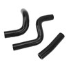 3PCS Silicone Radiator Coolant Hose Pipe Kit Stable Connection Leak