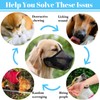 Dog Muzzle, Soft Mesh No Barking Pet Muzzles for Small