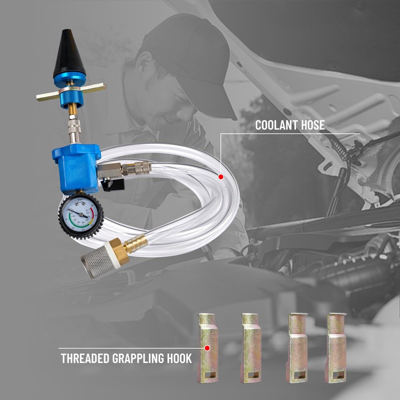 Universal Radiator Pressure Tester Coolant Pressure Tester Car Coolant Vacuum