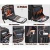 WELKINLAND Waxed-Canvas Tool Backpack - Heavy-Duty Electrician Backpack with HVAC