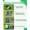 Eyoloty 3 Pack G24LT Spool Cover Compatible with Greenworks 24V