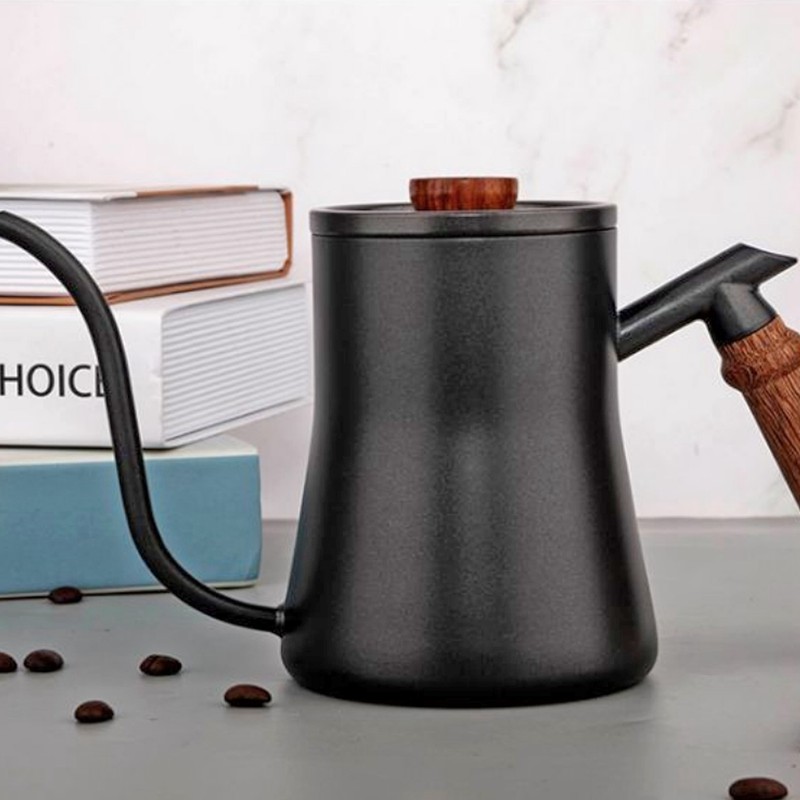 Pour Over Coffee Kettle with Gooseneck Spout Stainless Steel 20oz