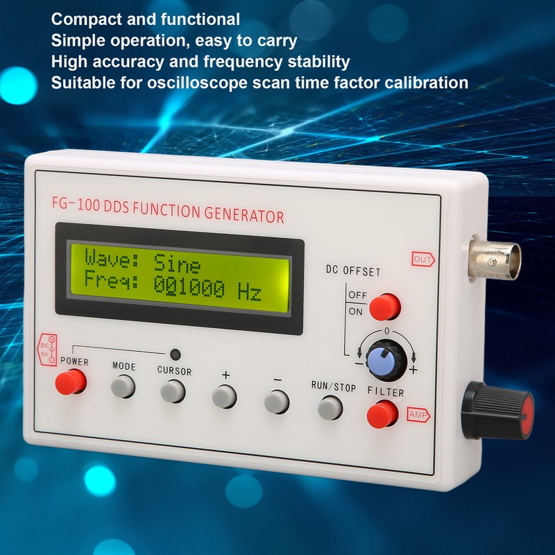 DDS Functional Signal Generator Sine Triangle Square Sawtooth Waveform DDS