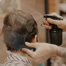 Outanaya 3Pcs Large Wide Tooth Rake Comb for Detangling and Styling Professional Hairdressing Tool for Adults and Black Color for Thick and Tangled Hair