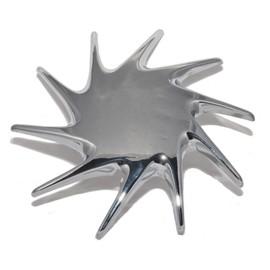 BB Auto Set of 4 New Aftermarket Chrome Wheel Hub Center Caps Replacements for 1998-1999 Ford Windstar Van