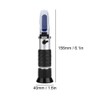 ATC Antifreeze Refractometer, with Manual Calibration Button, Glycol Antifreeze Refractometer,