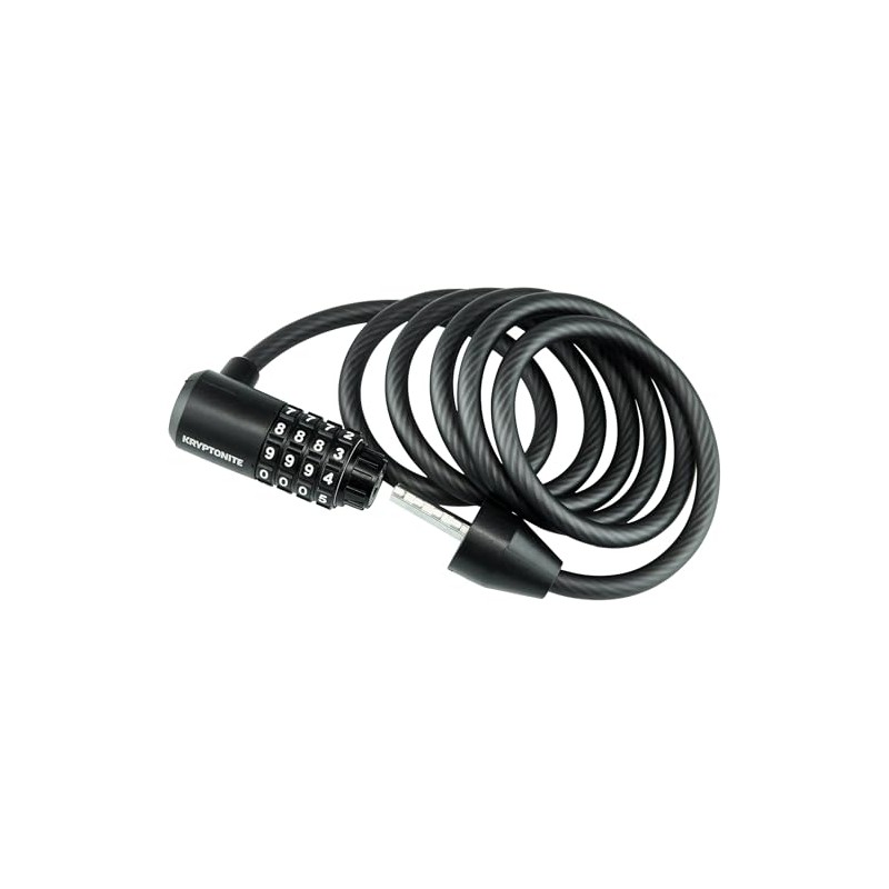 Kryptonite KryptoFlex Bike Lock Cable, 5FT Long 8mm Thick Braided