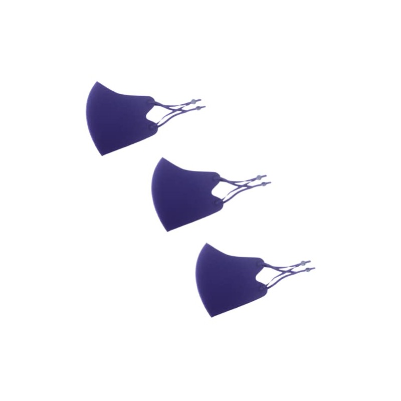 STARMASK Cooling Mask, Set of 3 (Navy), Available in 3
