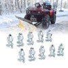 50PCs Tire Thread Studs Tungsten Steel Screw for Loader Skid