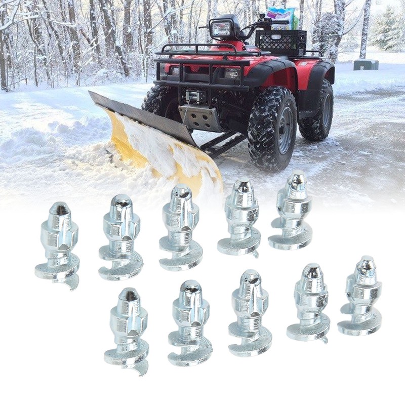 50PCs Tire Thread Studs Tungsten Steel Screw for Loader Skid