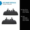 TRQ Left and Right Exterior Door Handle Set Drivers Side