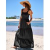 ANRABESS Summer Maxi Dresses for Women 2024 Casual Long Beach