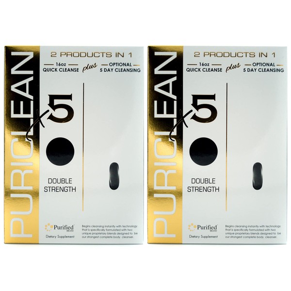 Puriclean X5 Complete Body Cleanser 2 in 1 Detox -